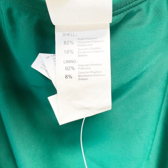 Cupshe Women's Twist Front Cutout One Piece Swimsuit Green Size Large - Picture 7 of 7